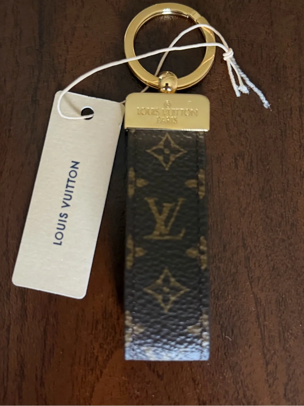 Louis Vuitton Dragonne Key Tag NWT- Holiday Edition